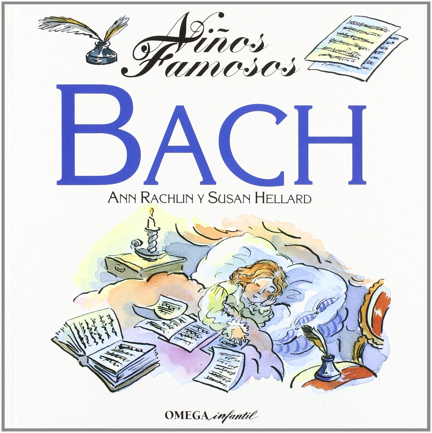 NIÑOS FAMOSOS. BACH book