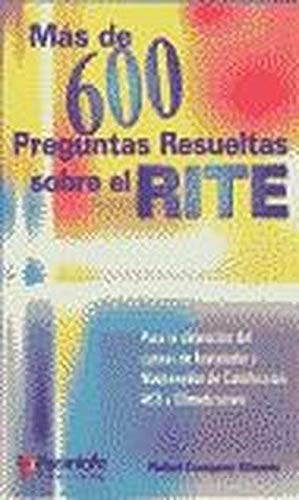 Más de 600 preguntas resueltas sobre el RITE (Electricidad y Electrónica) Law