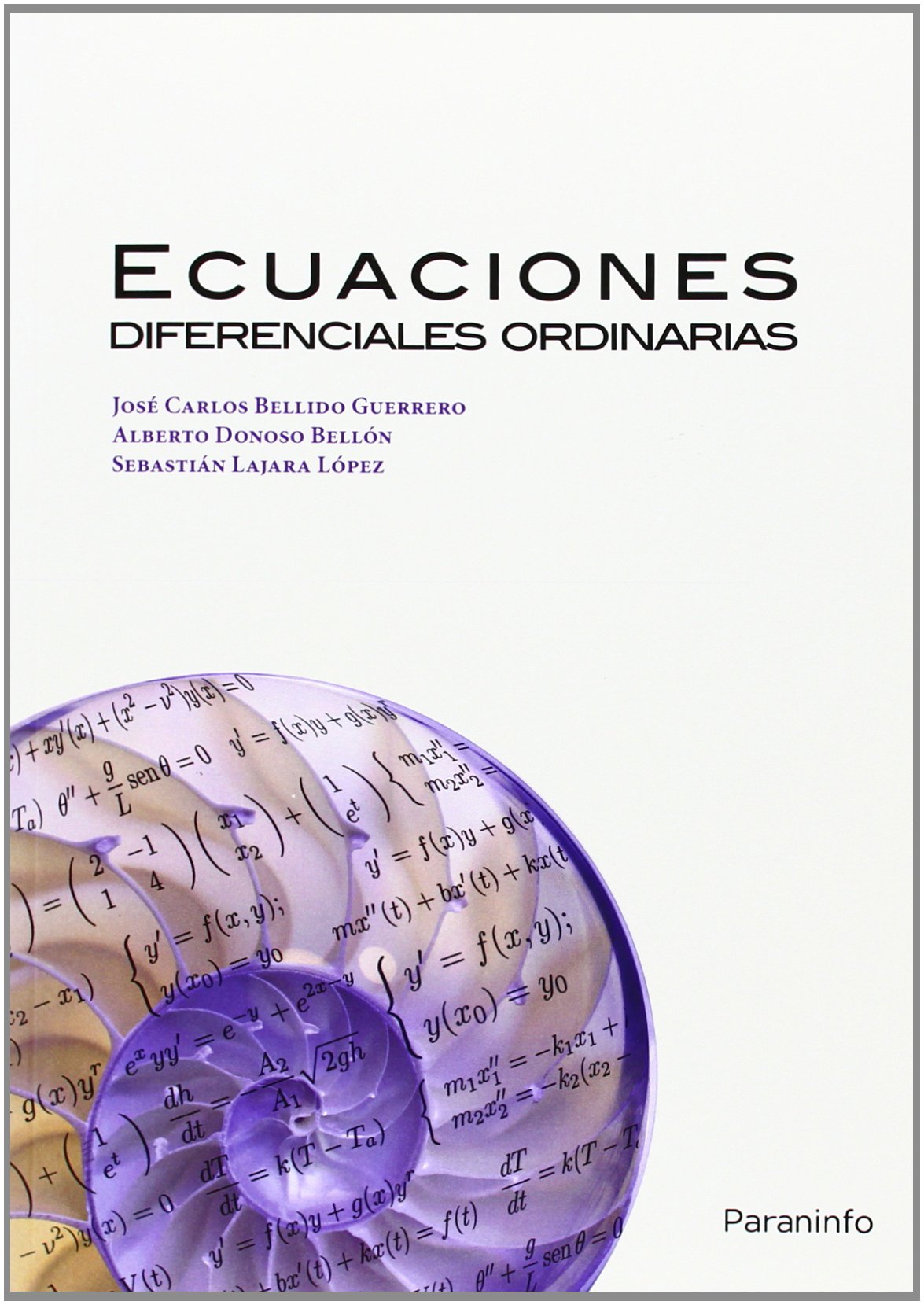 Ecuaciones diferenciales ordinarias (Matemáticas) Mathematics