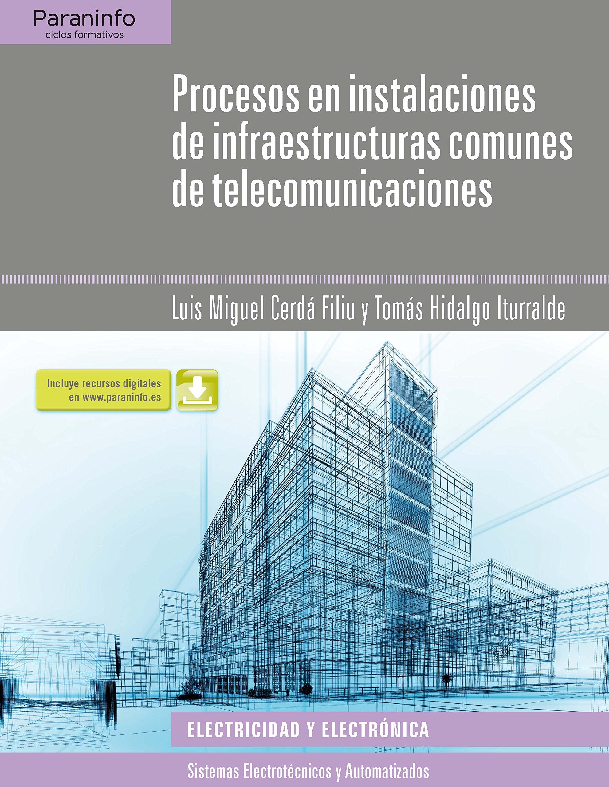 Procesos en instalaciones de infraestructuras comunes de telecomunicaciones book