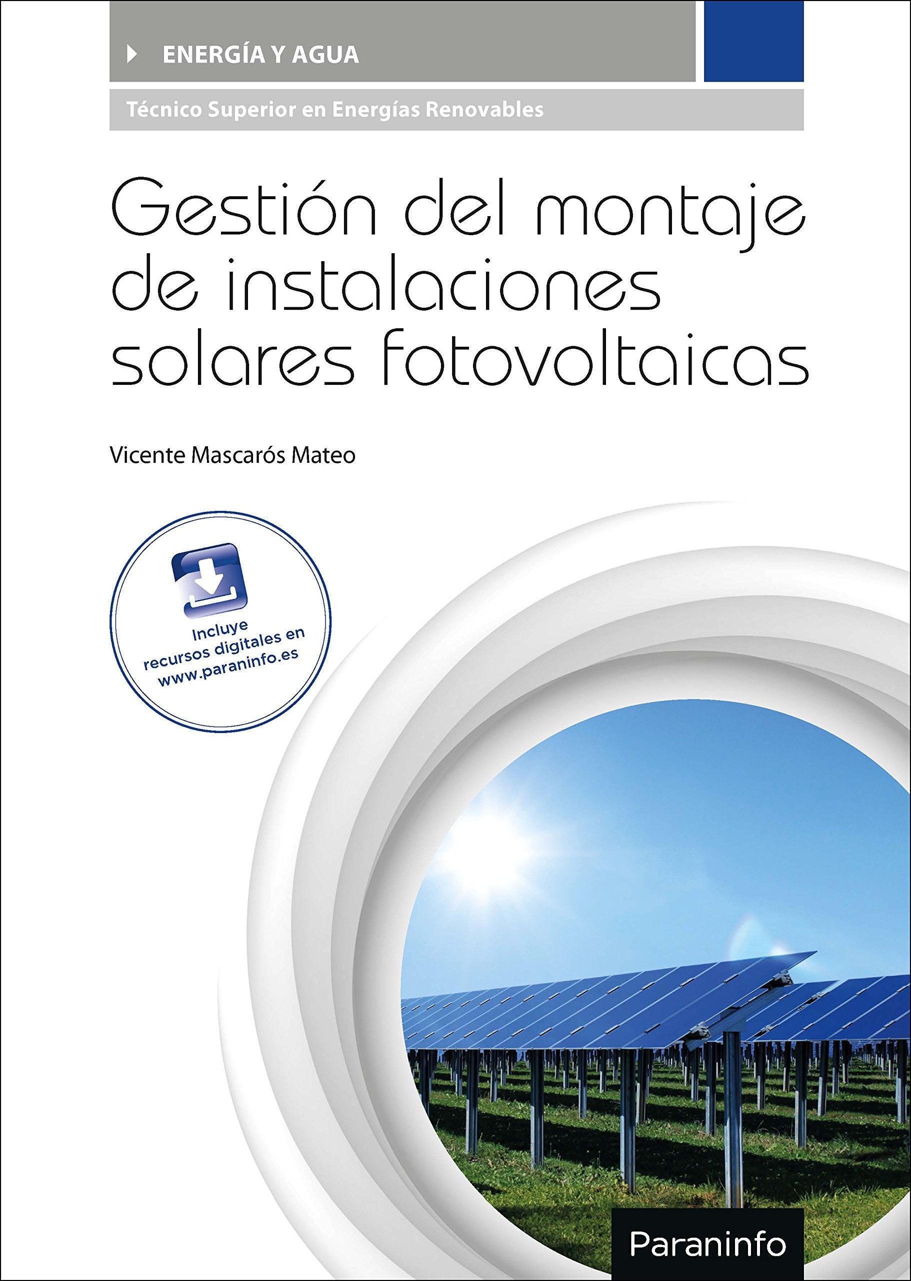 Gestión del montaje de instalaciones solares fotovoltaicas book