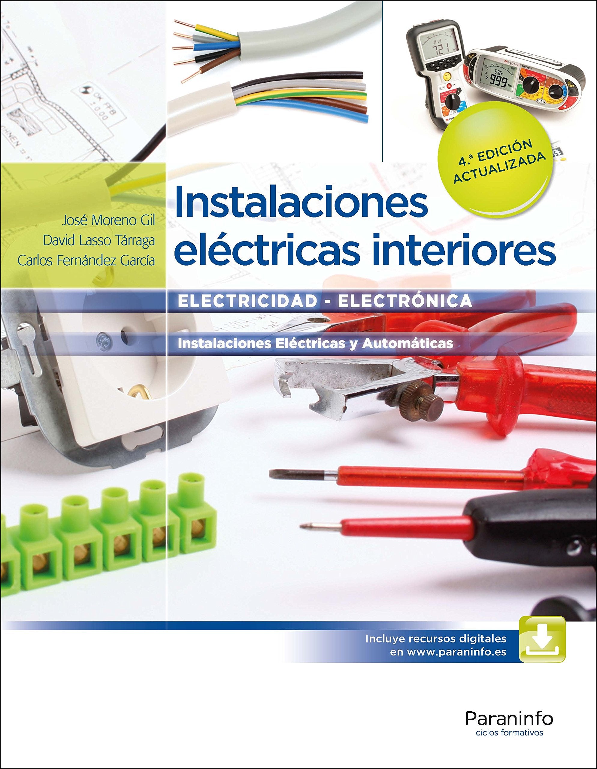 Instalaciones eléctricas interiores 4.ª edición book