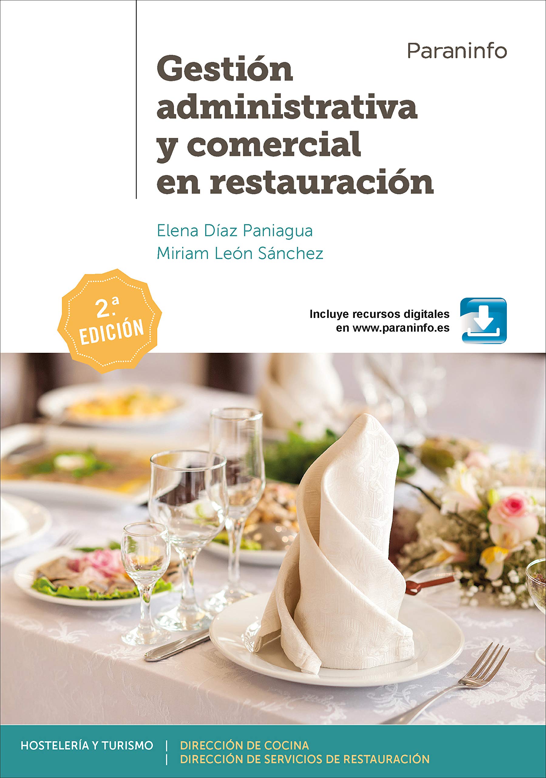 Gestión administrativa y comercial en restauración 2.ª edición (Hostelería y Turismo) Non-fiction