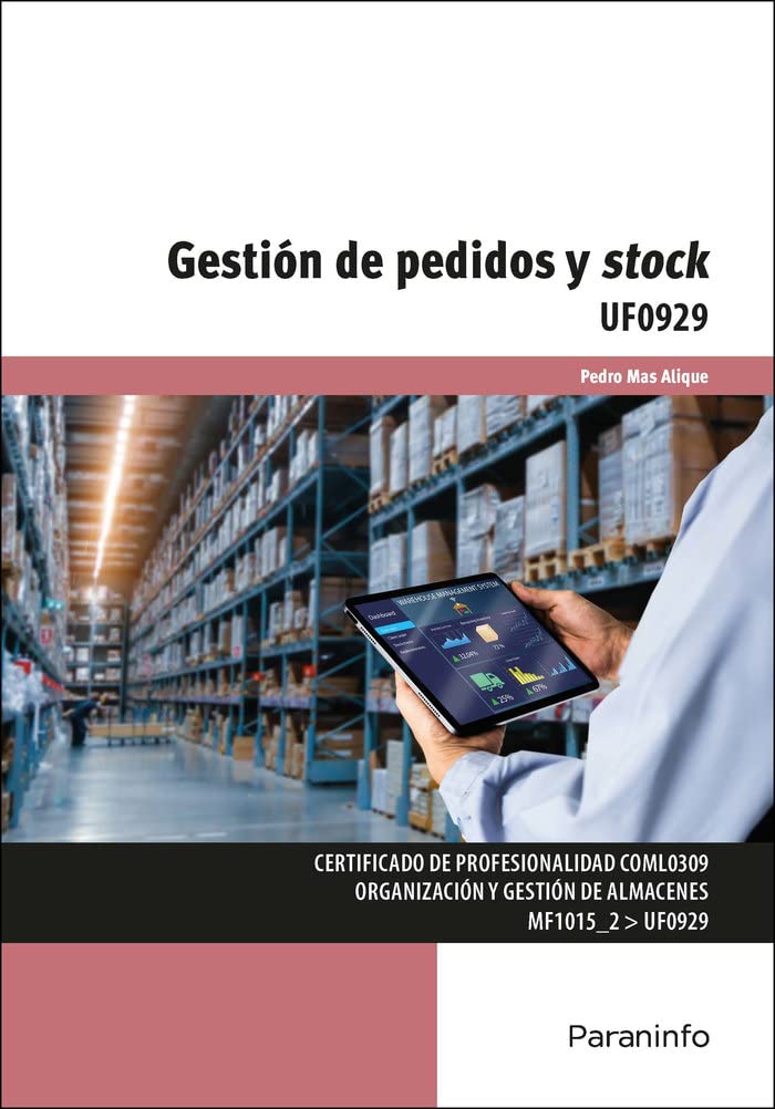 Gestión de pedidos y stock book