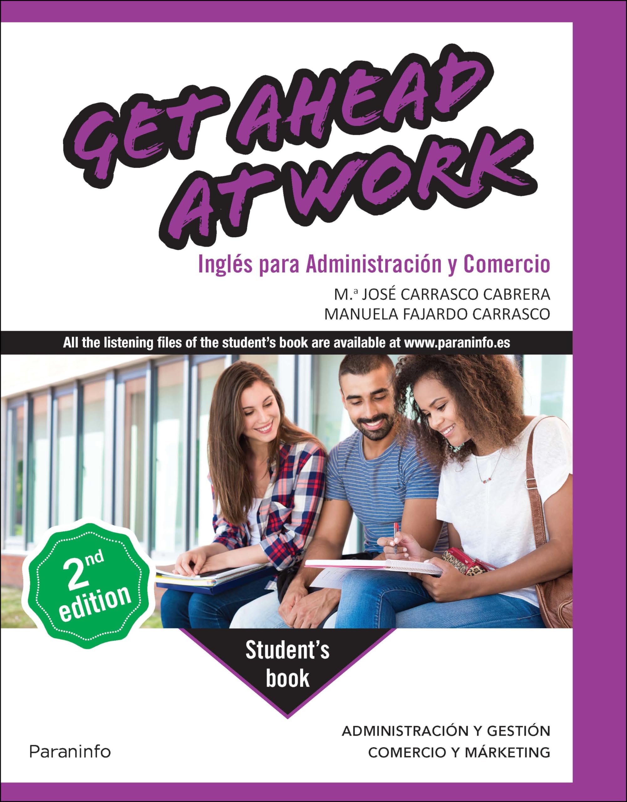 Get Ahead at Work. Inglés para Administración y Comercio 2.ª edición 2024 book