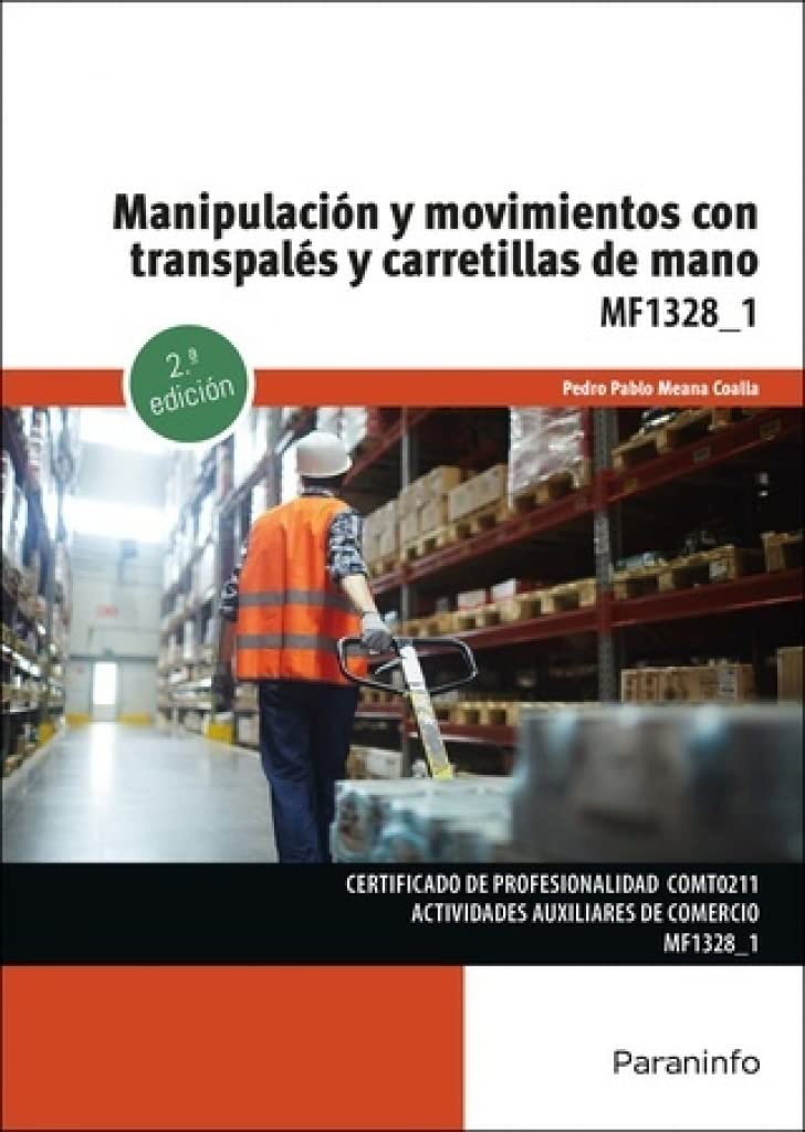Manipulación y movimientos con transpalés y carretillas de mano book