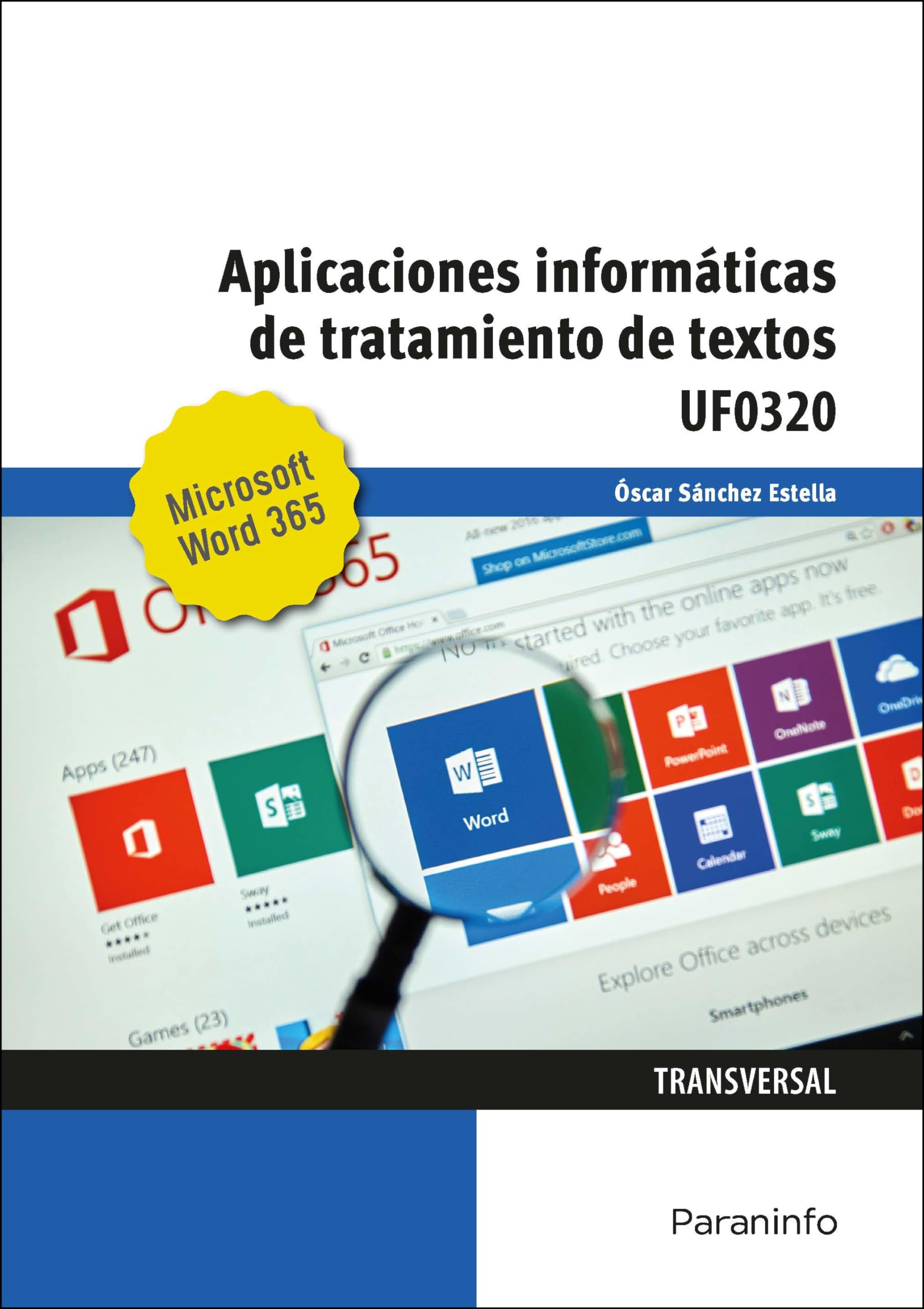 Aplicaciones informáticas de tratamiento de textos. Microsoft Word 365 (Administración y Gestión) Business, Finance & Career