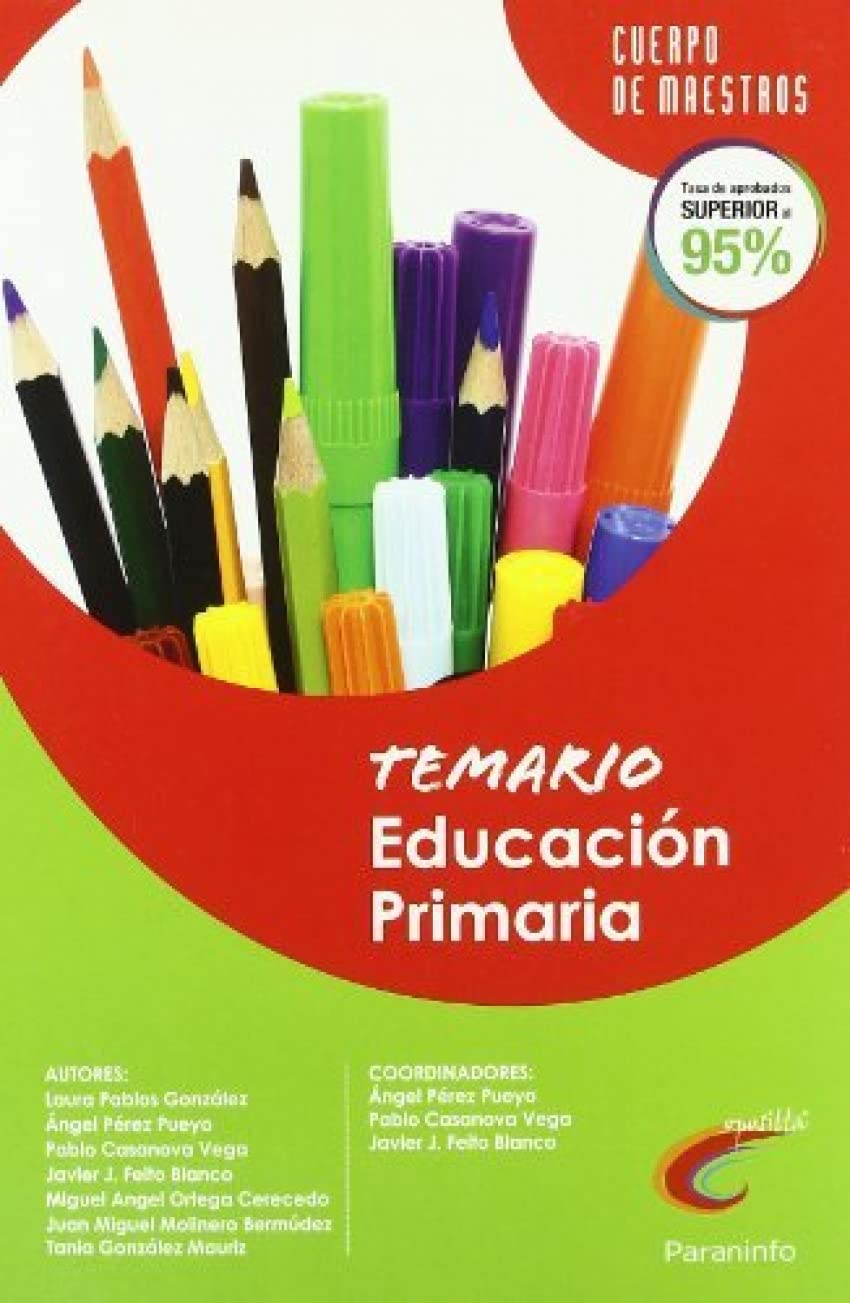Temario Educación Primaria. Oposiciones. Cuerpo de maestros book