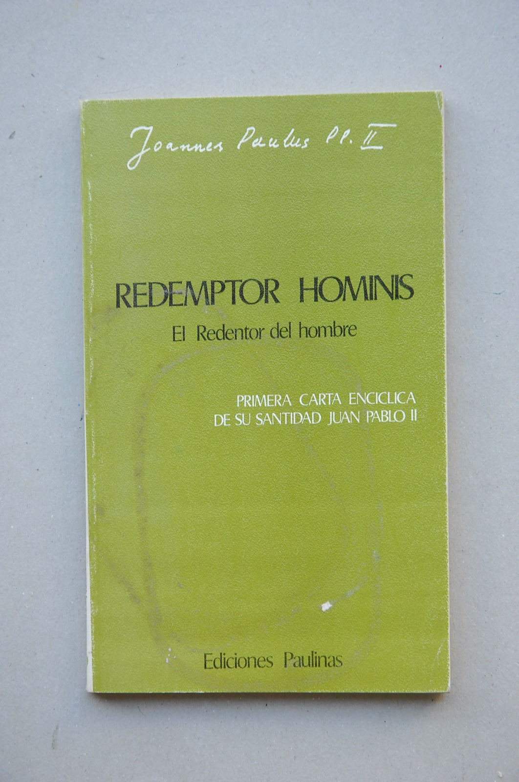 Redemptor hominis (el redentor delhombre) book