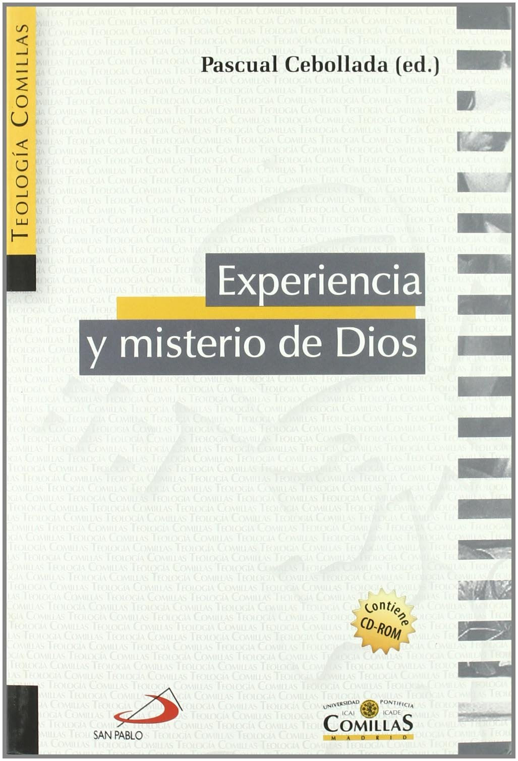 Experiencia y misterio de Dios (Teología Comillas) Social Sciences