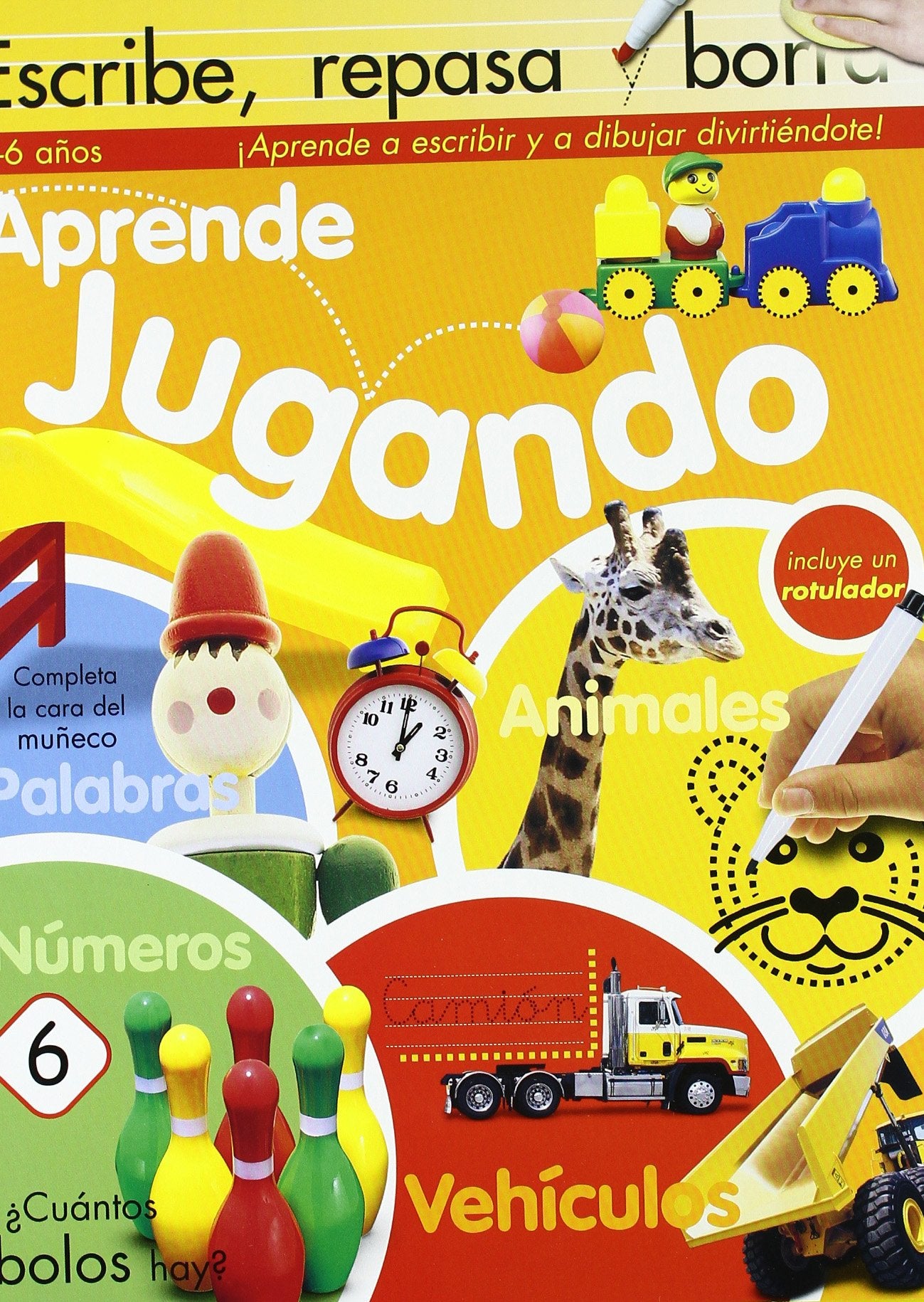 Aprende jugando: escribe, repasa, borra (Primeros Aprendizajes) Non-fiction