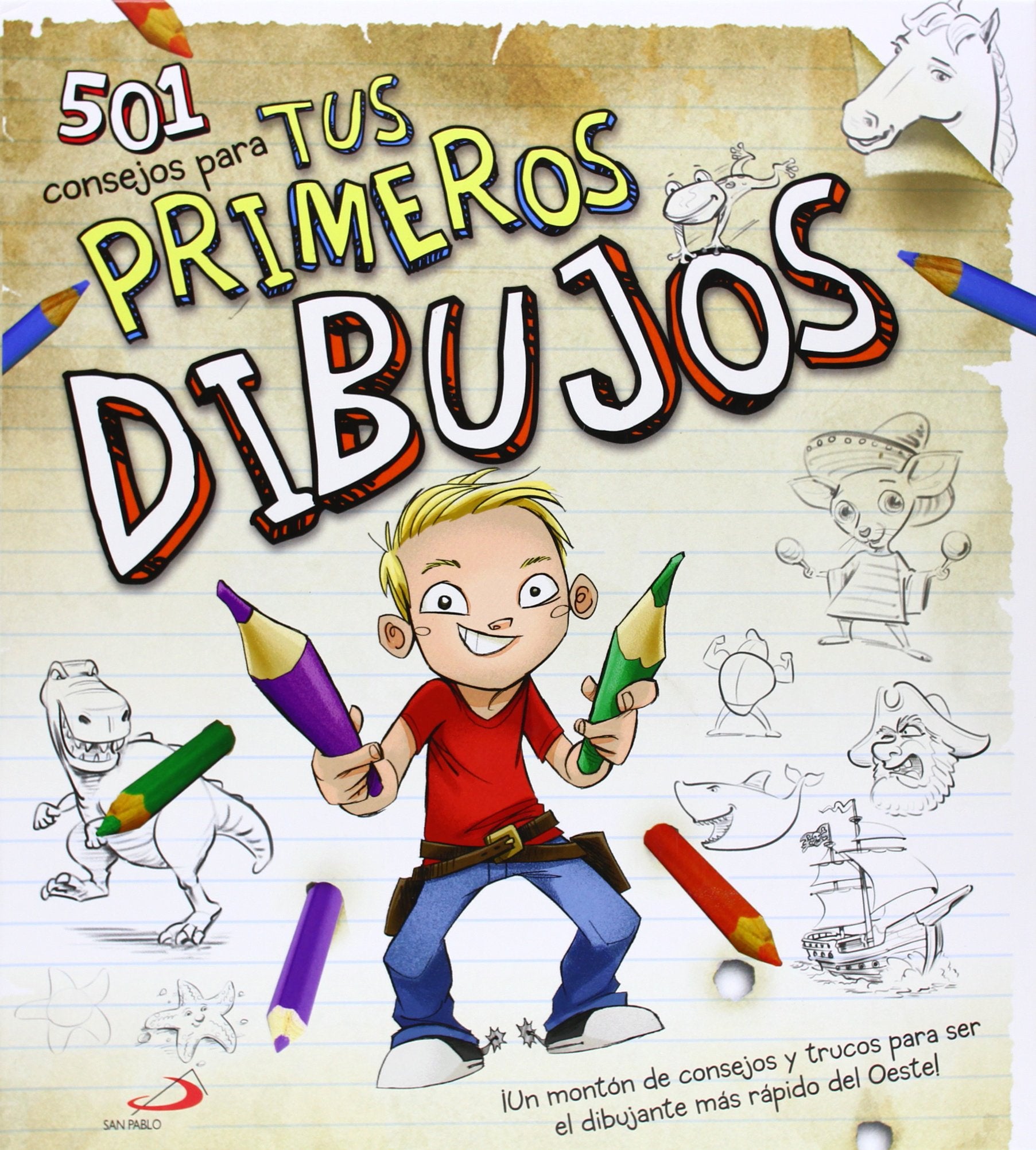 501 Consejos para tus primeros dibujos book