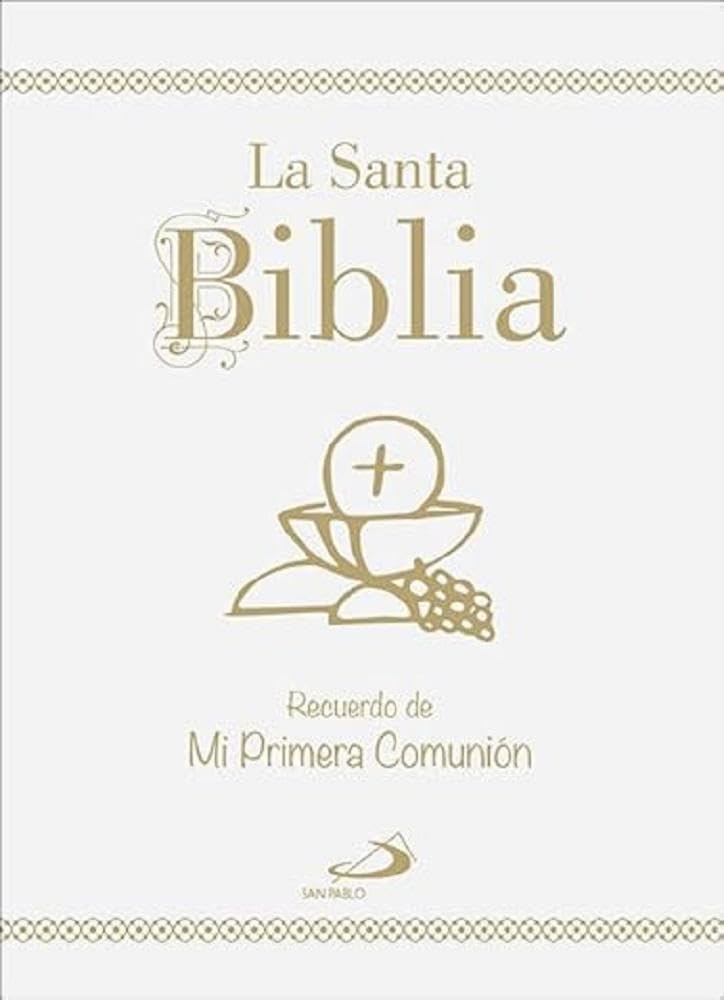 La Santa Biblia: Recuerdo de Mi Primera Comunión Religion & Esotericism