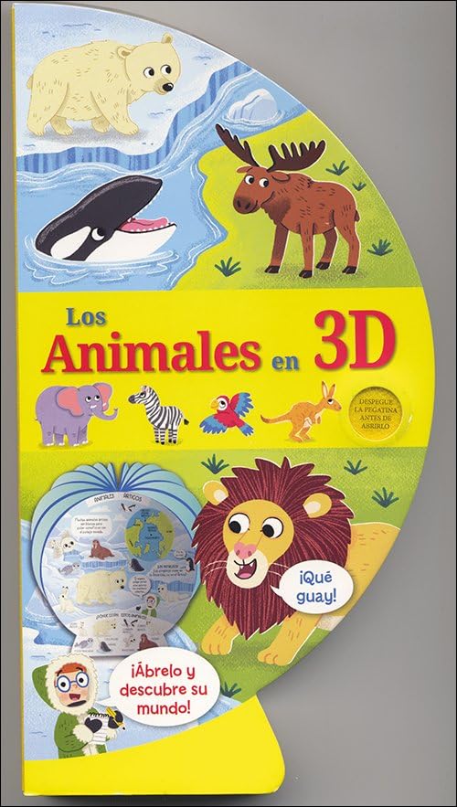 Los animales en 3D (Aprender, jugar y descubrir) Non-fiction