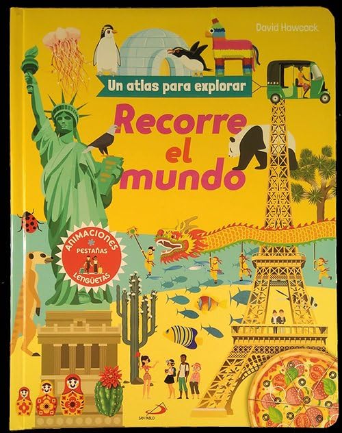 Recorre el mundo: Un atlas para explorar (Aprender, jugar y descubrir) Non-fiction