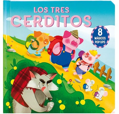 Los tres cerditos: 8 mágicos pop ups book