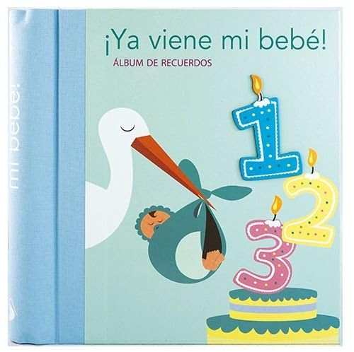¡Ya viene mi bebé!: Álbum de recuerdos. Azul (Álbumes familiares) Tiptoi & Games