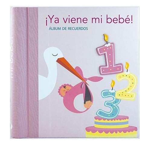 ¡Ya viene mi bebé!: Álbum de recuerdos. Rosa (Álbumes familiares) Tiptoi & Games