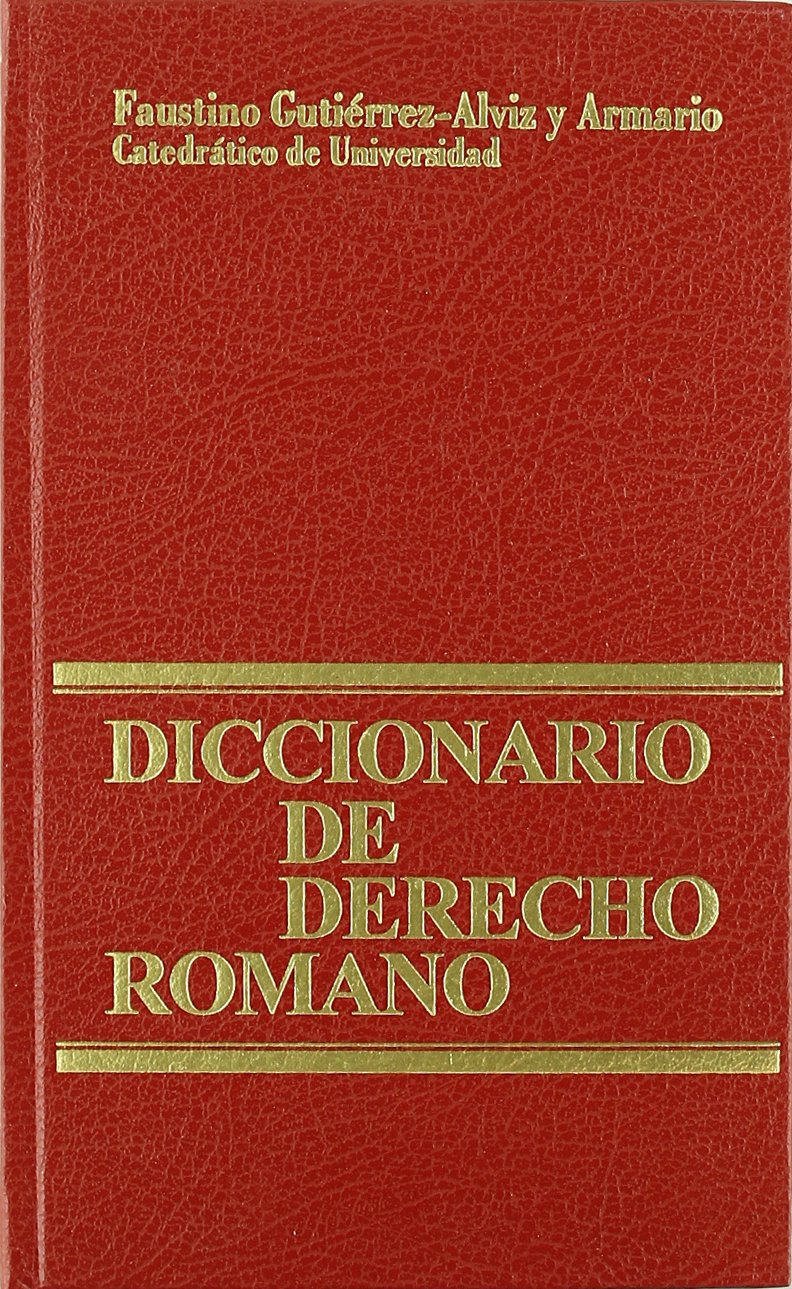 Diccionario de Derecho romano book