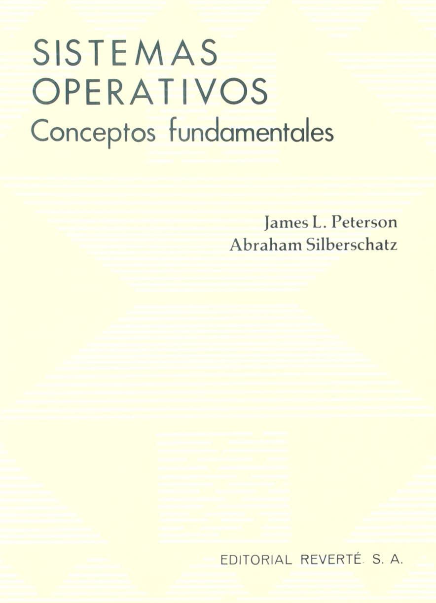Conceptos de sistemas operativos : conceptos fundamentales Computer Science