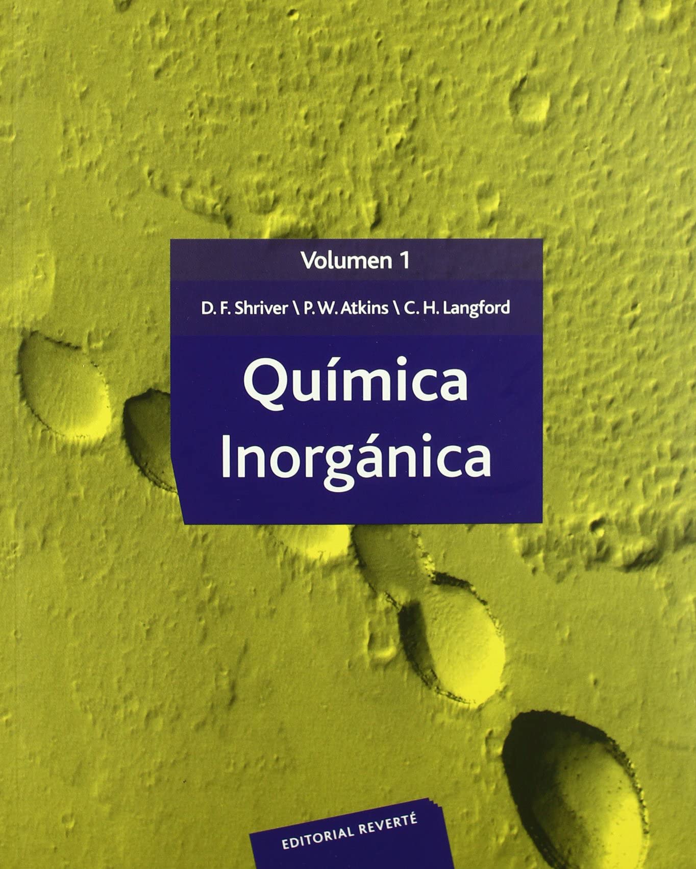 Quimica Inorganica - Volumen 1 book