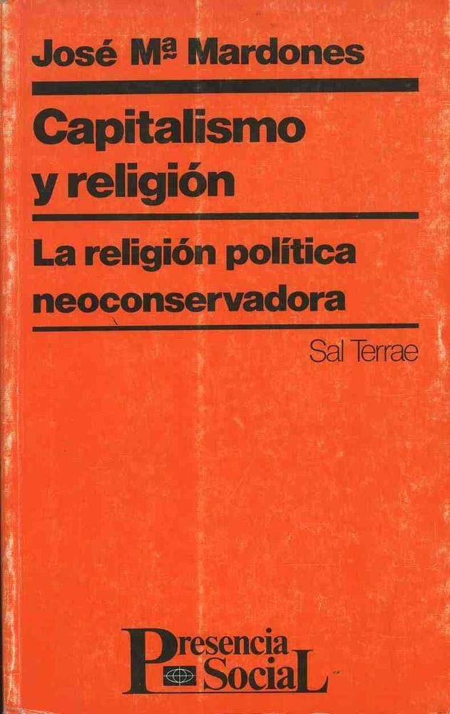 Capitalismo y religión (Presencia Social, Band 1) Books