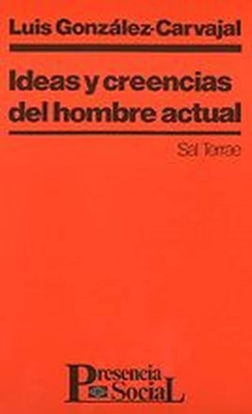 Ideas y creencias del hombre actual Social Sciences