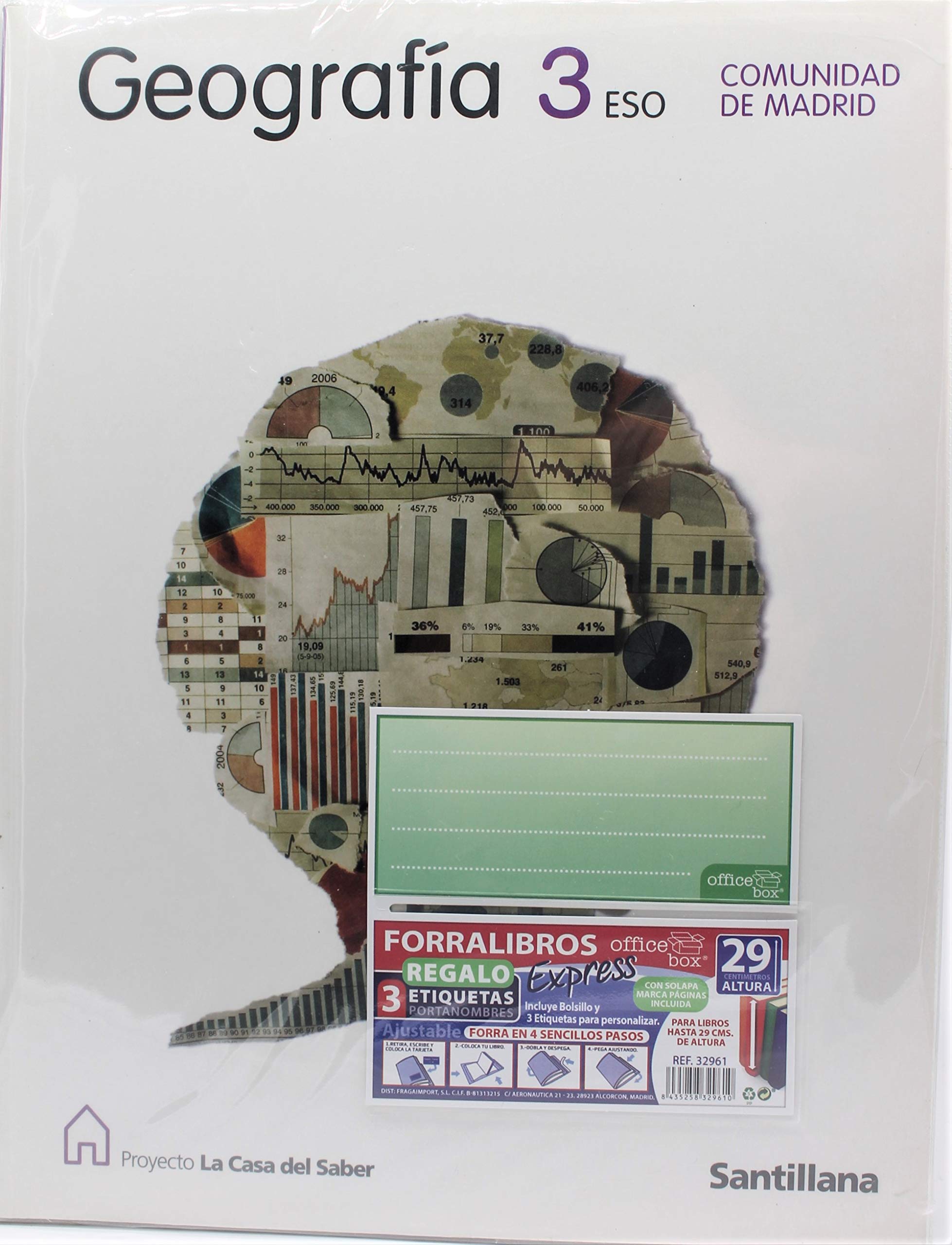 GEOGRAFIA 3 ESO COMUNIDAD DE MADRID LA CASA DEL SABER book