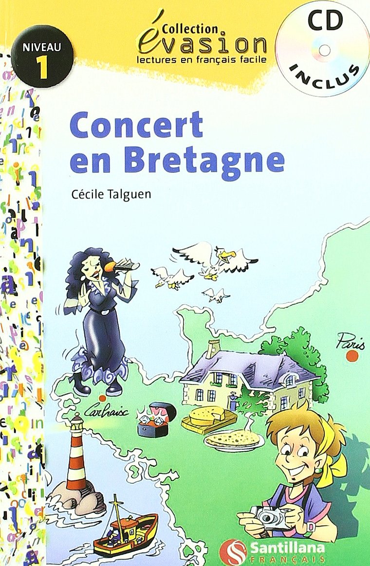 EVASION NIVEAU 1 CONCERT EN BRETAGNE + CD book
