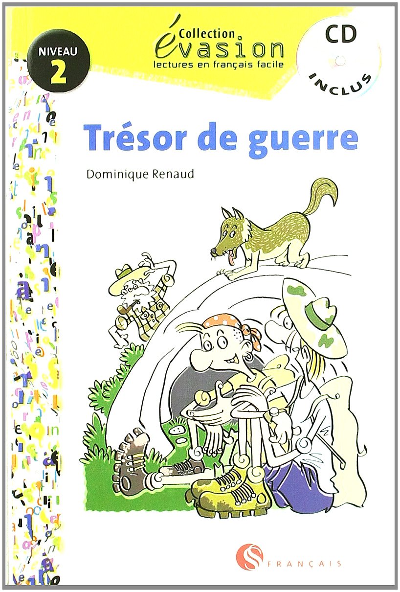 EVASION NIVEAU 2 TRESOR DE GUERRE + CD book