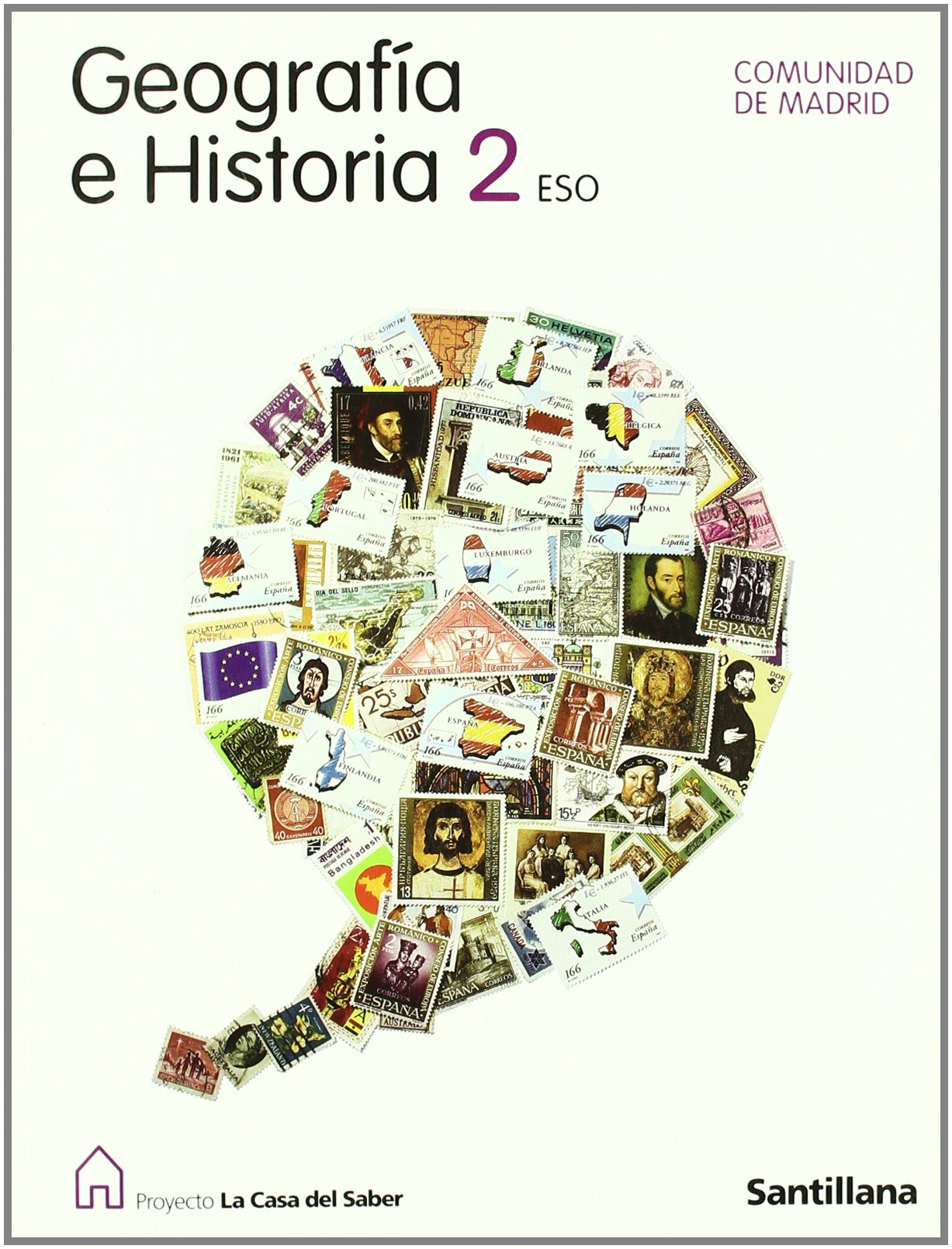 Proyecto La Casa del Saber, geografía e historia, 2 ESO (Madrid) Books