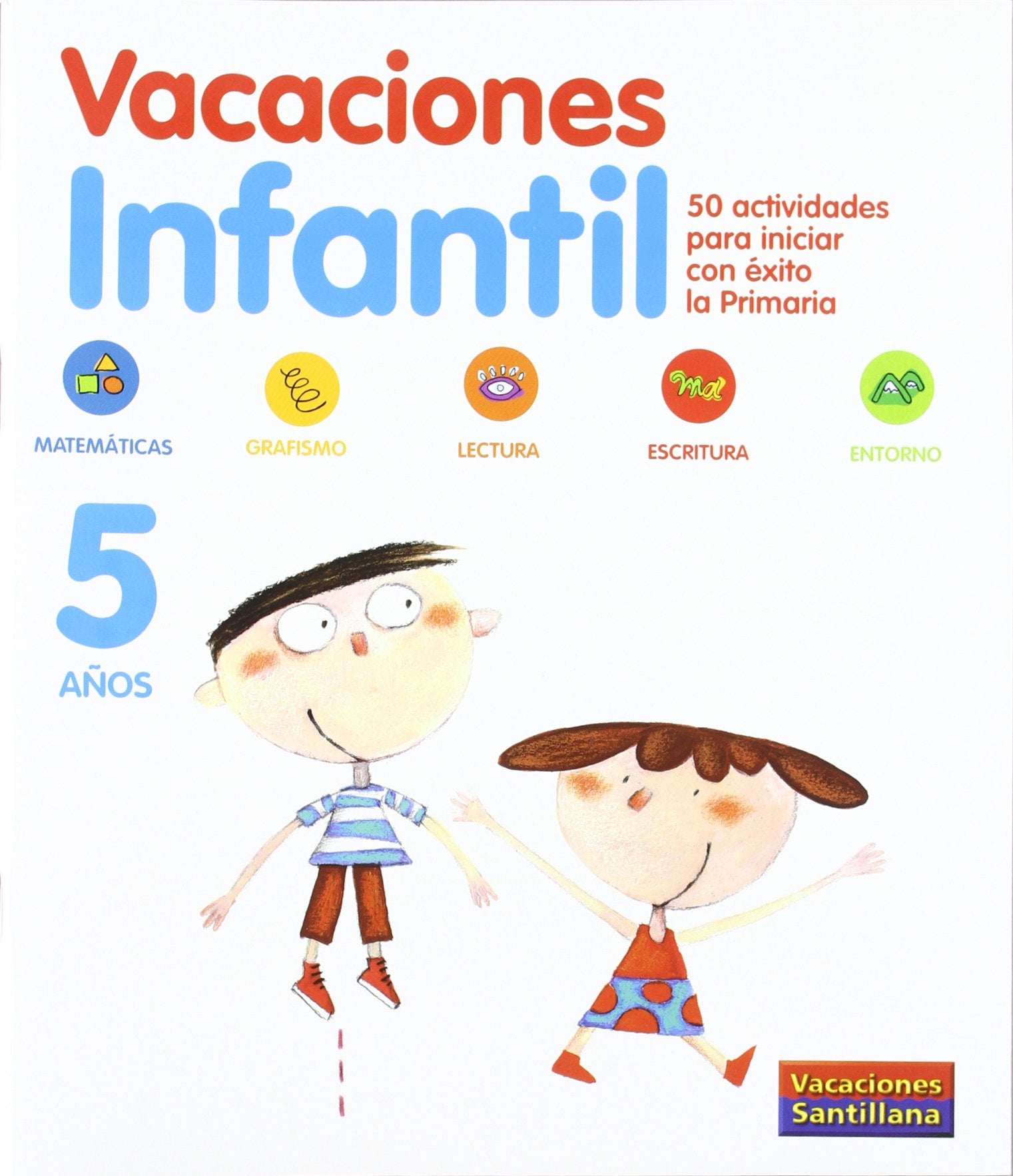 Vacaciones Santillana, Educación Infantil, 5 años. Cuaderno Books
