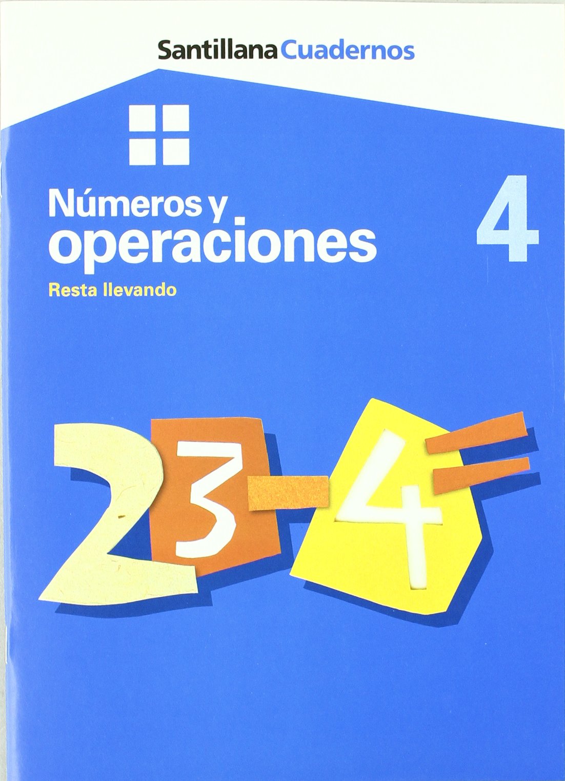CUADERNO NUMEROS Y OPERACIONES RESTA LLEVANDO 4 Books
