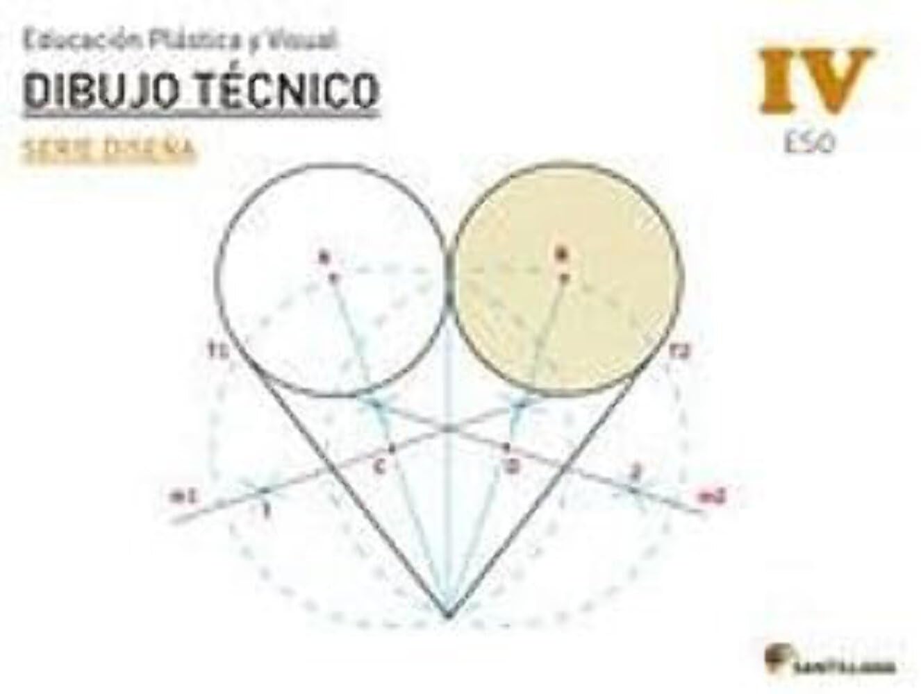 EDUCACIÓN PLÁSTICA, VISUAL Y AUDIOVISUAL DIBUJO TÉCNICO SERIE DISEÑA NIVEL IV ESO SANTILLANA book