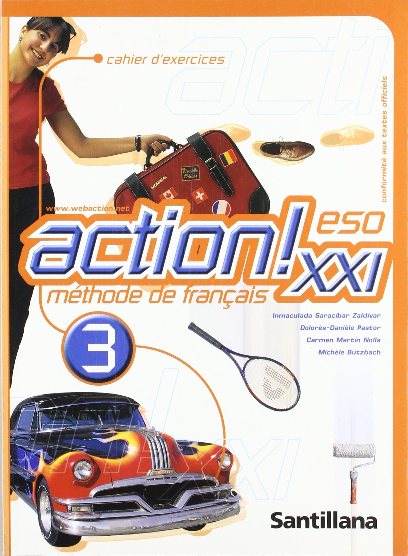 Action XXI, méthode de français, 3 ESO. Cahier d'exercices Books