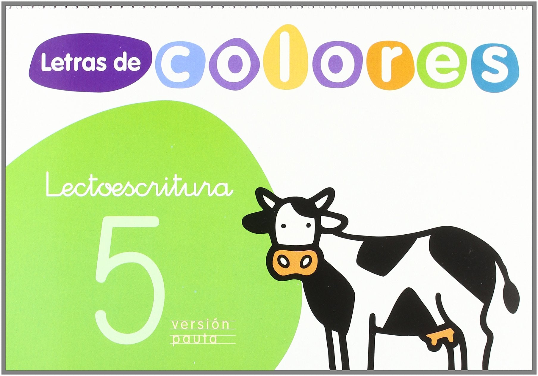 Letras de colores, lectoescritura. Pauta 5 Reading Aloud & Learning to Read