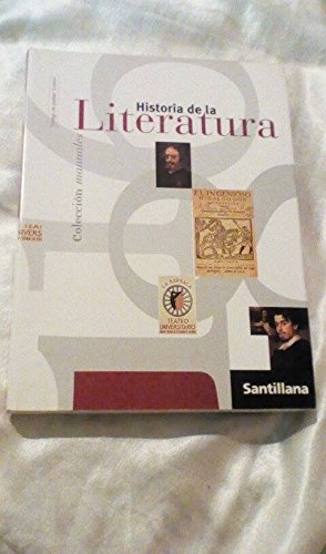 Manuales, historia de la literatura bachillerato Book Books