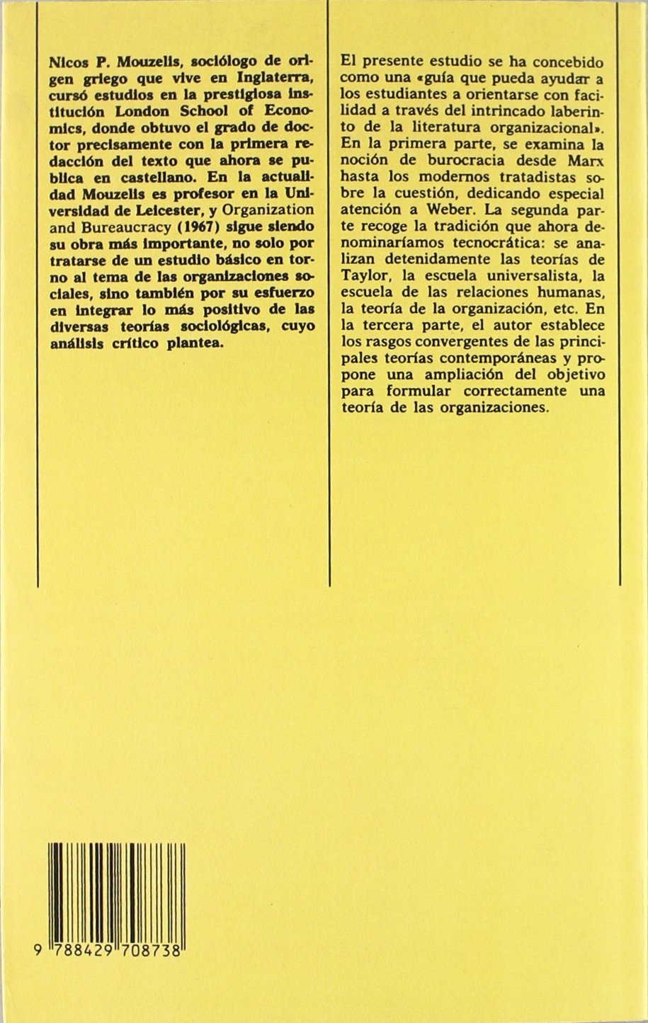 Organización y burocracia: Un análisis de las teorías modernas sobre: Un análisis de las teorías modernas sobre organizaciones sociales (HISTORIA, CIENCIA Y SOCIEDAD, Band 98) Books
