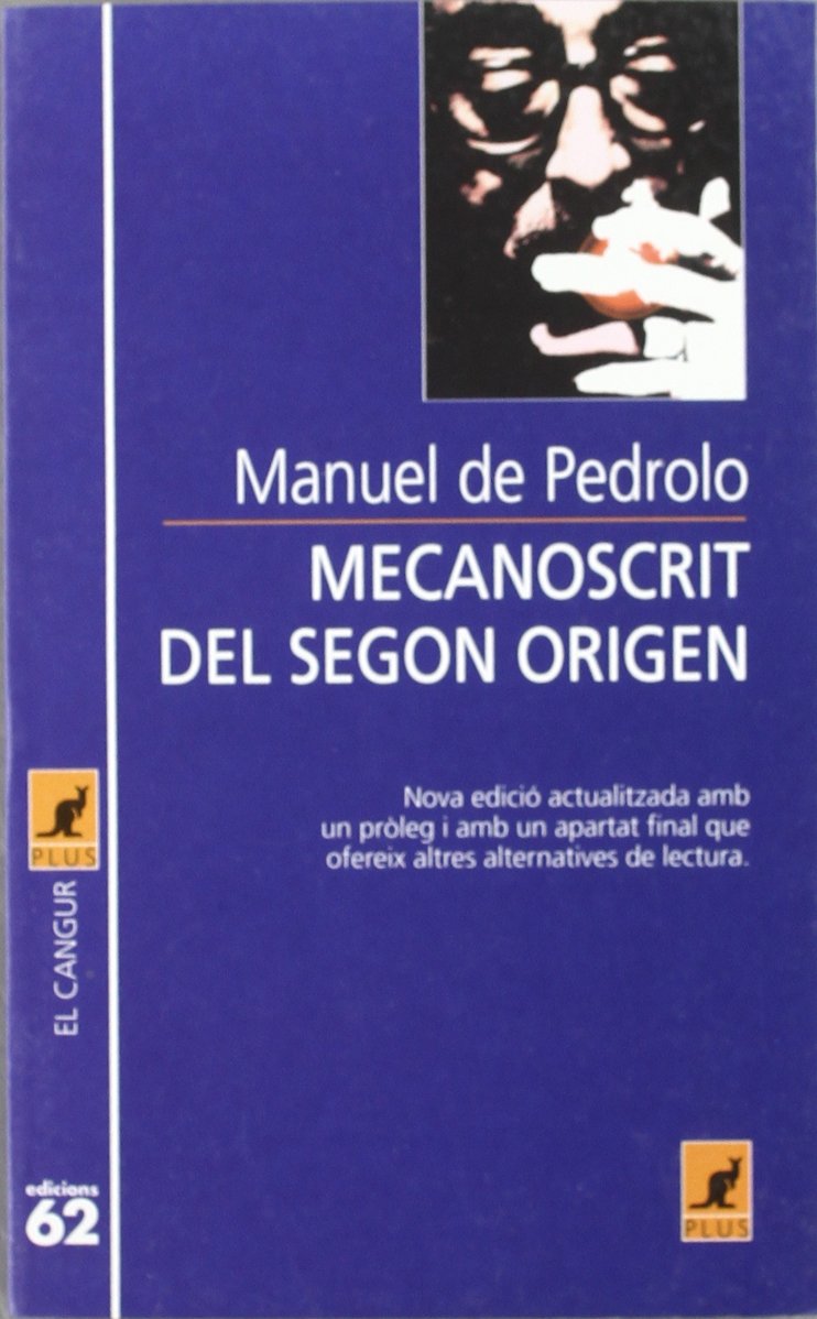 Mecanoscrit del segon origen (El Cangur) Contemporary literature