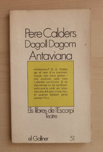 Antaviana (El Galliner. L'Escorpí/Teatre) Poetry