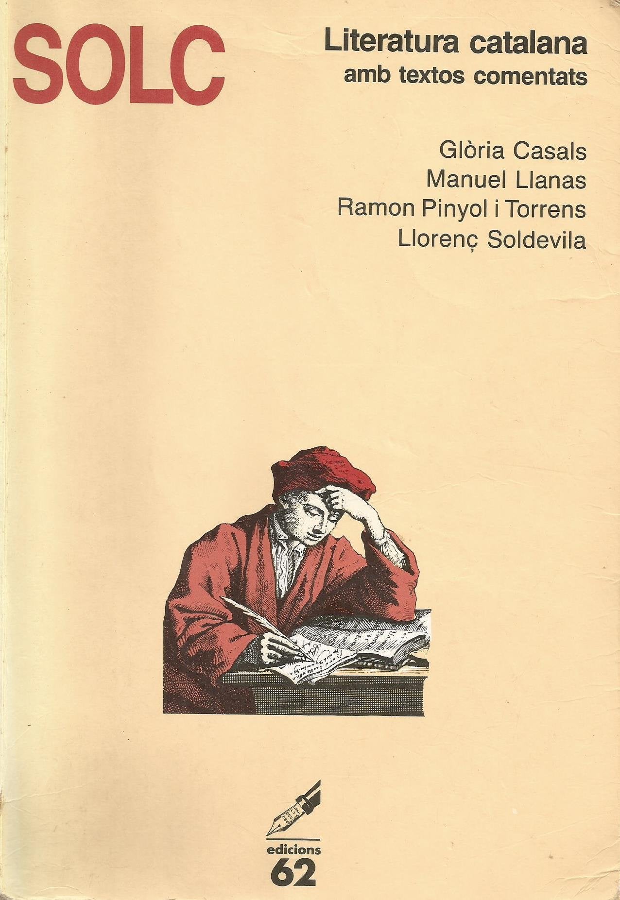Solc.: Literatura catalana amb textos comentats / 3r. de BUP (Textos per a l'Ensenyament) Reference Books