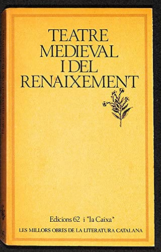 Teatre medieval i del Renaixement book