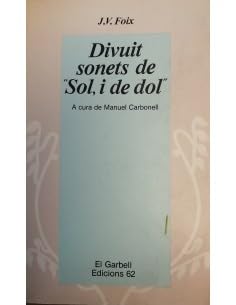 Divuit Sonets de "Sol, I de Dol" Books