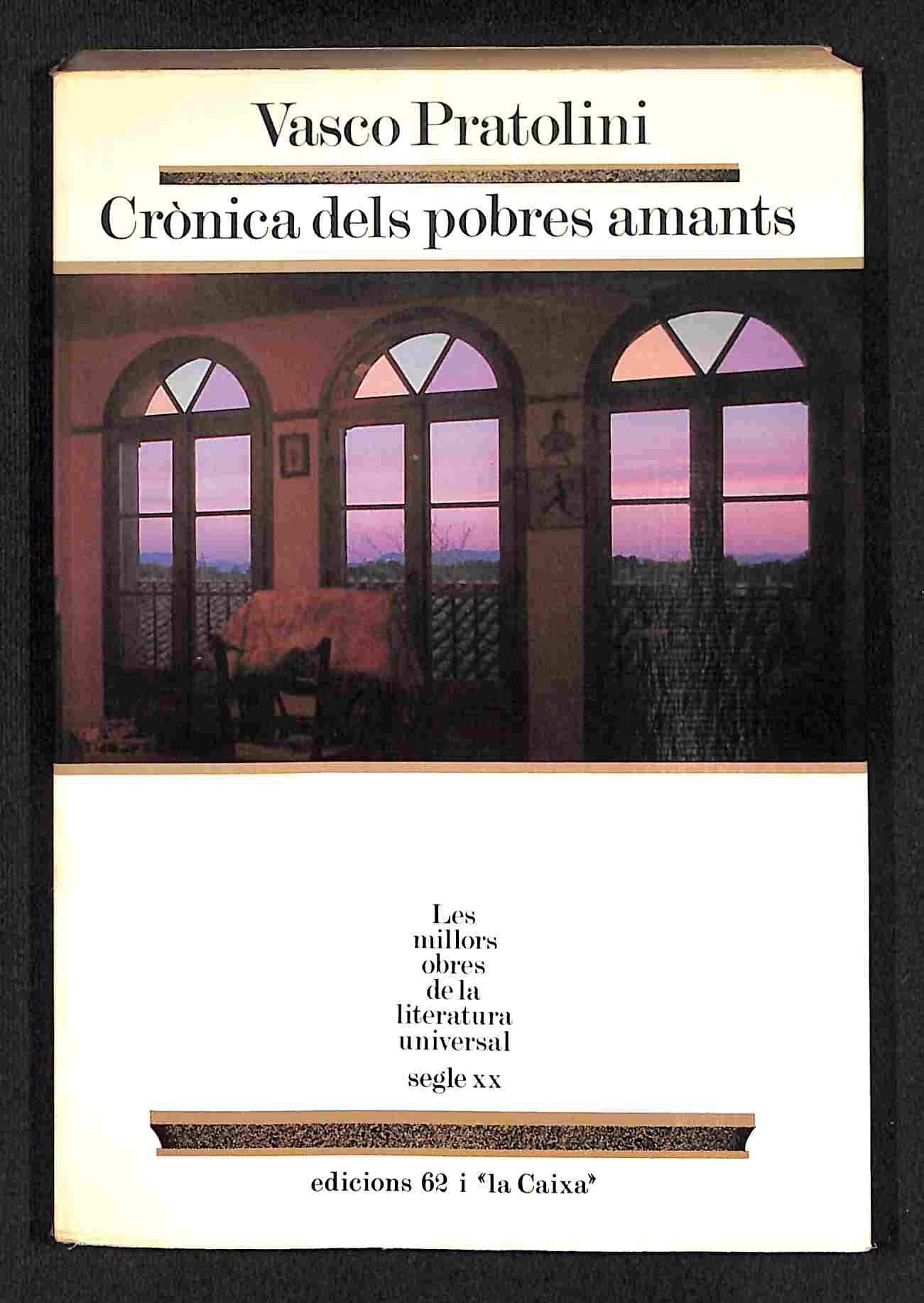 Crònica dels pobres amants (MOLU s.XX - Les Millors Obres) Contemporary literature