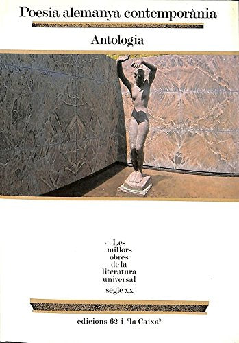Poesia alemanya contemporània.: Antologia book