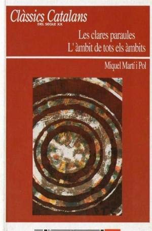 Clares paraules, les;l'ambit de tots els ambits Books