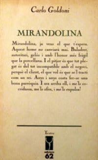 Mirandolina (El Galliner. L'Escorpí/Teatre) Books