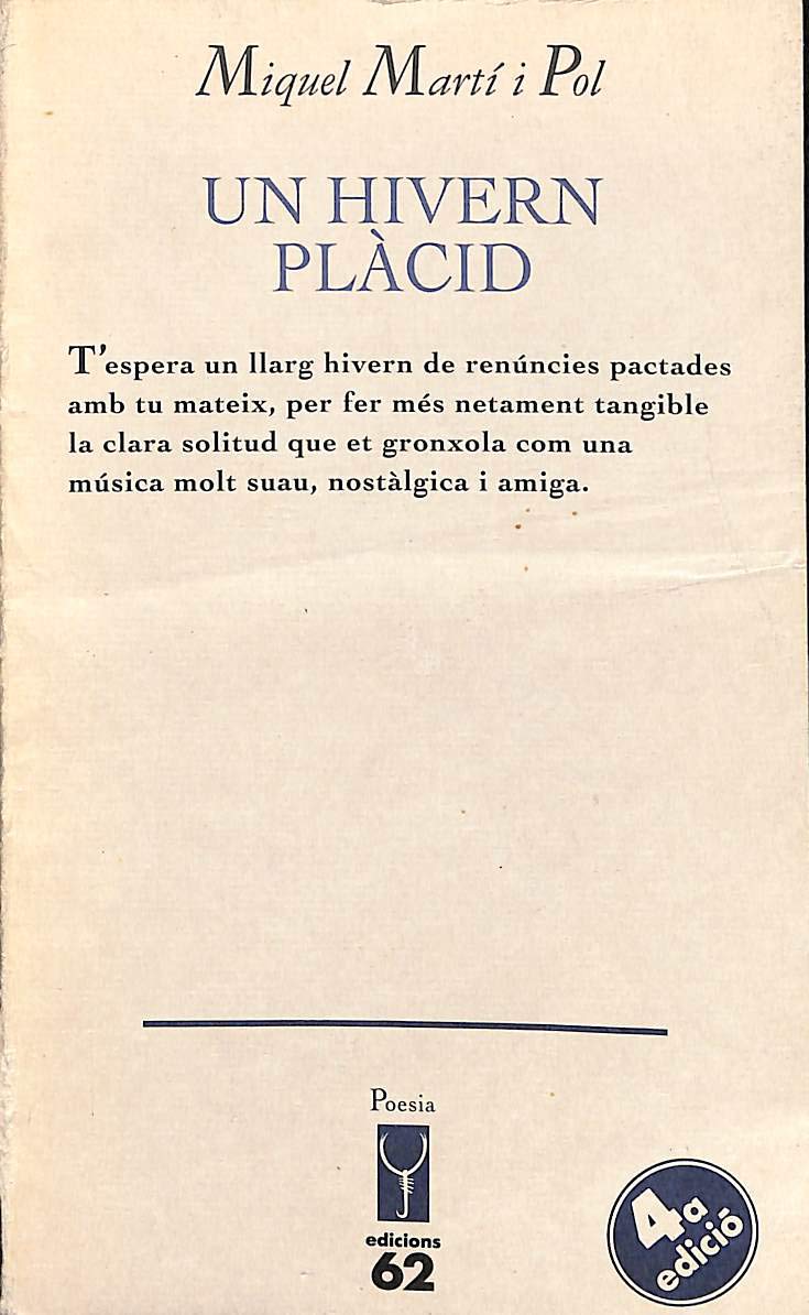 Un hivern plàcid book