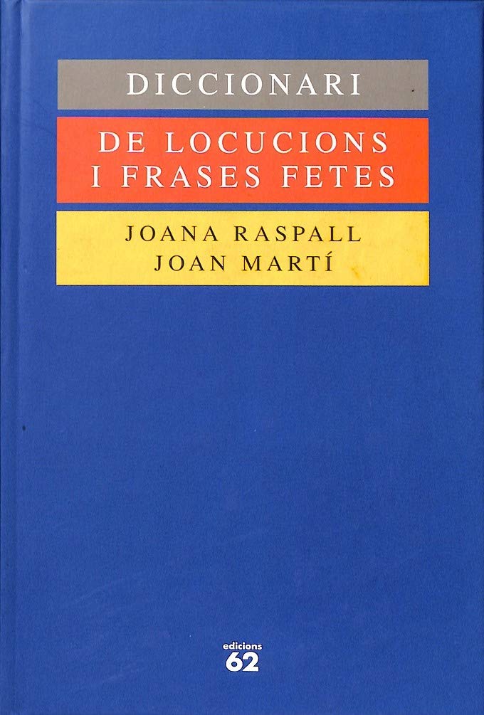 Diccionari de locucions i frases fetes book