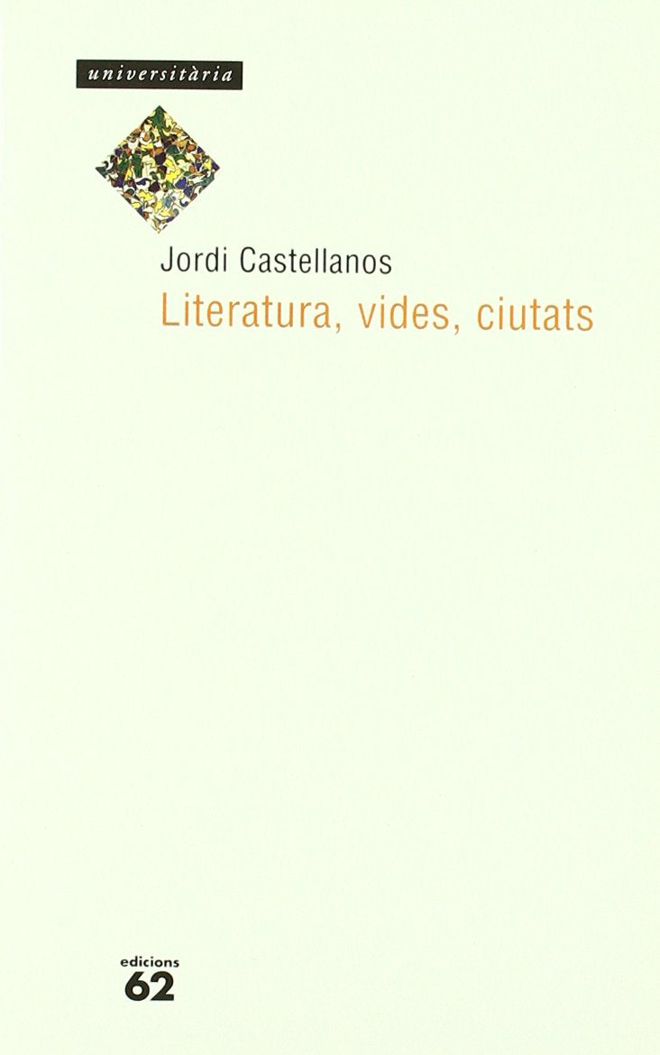 Literatura, vides, ciutats book
